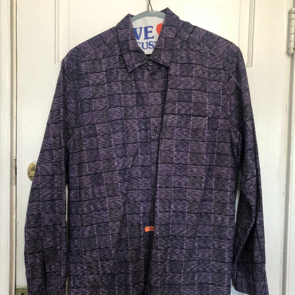Woven Territory Ahead 100% Cotton Button-down Sz XL